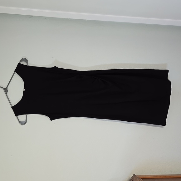 KENNETH COLE Black Sheath Dress Size 6 - Picture 3 of 9